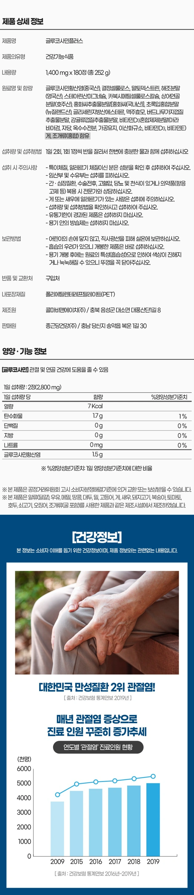 글루코사민 플러스