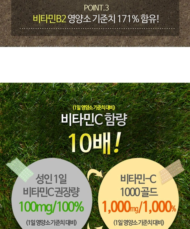 영국산 비타민C 1000 골드